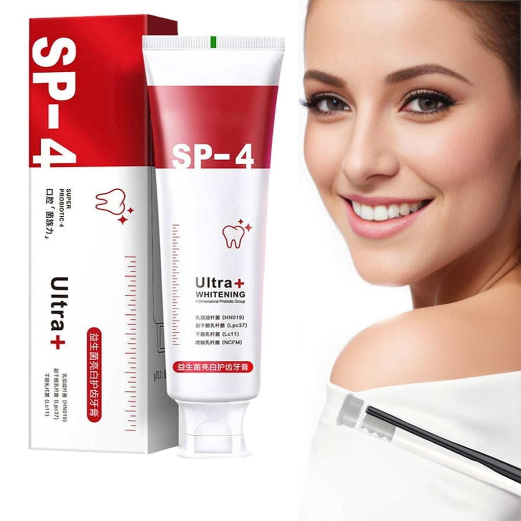Yayashi SP-4 Ultra Whitening Toothpaste 150ml Probiotic Stain Remover for Bright, Healthy Teeth
