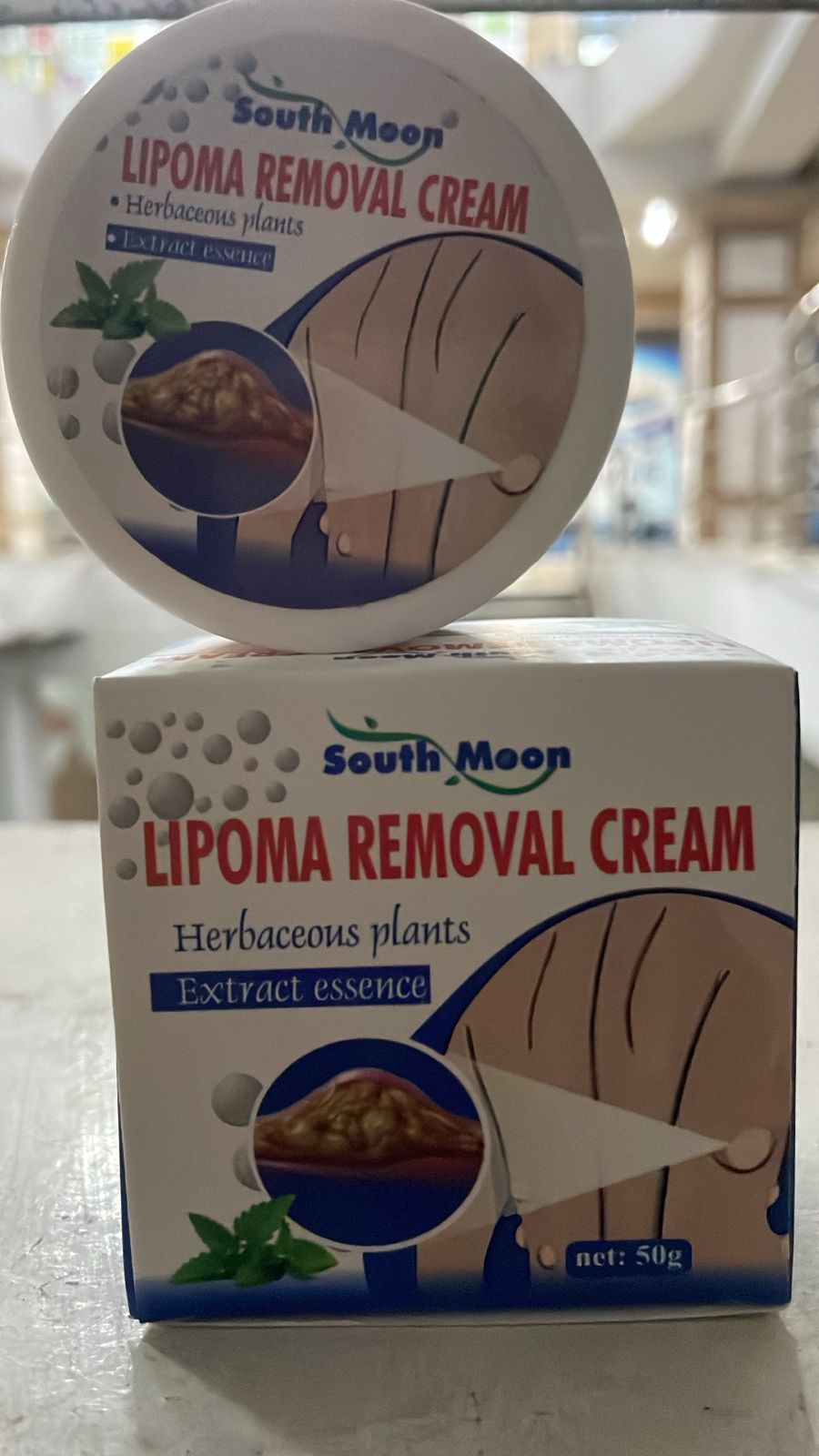 South Moon Lipoma Removal And Body Smoothing Cream 50g Herbal Natural Lump And Skin Knot Relief Ointment
