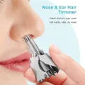 Manual Nose Hair Trimmer | Stainless Steel Nose Trimmer for Safe and Painless Grooming Tool for Men and Women | Grooming Nose Trimmer Men's and Women's