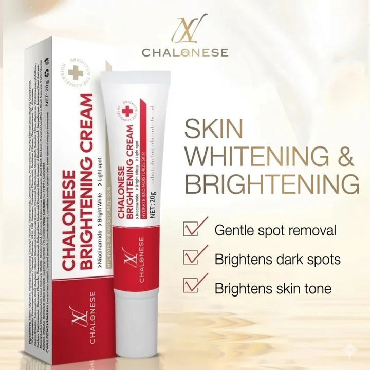 Chalonese Advanced Spot Fading Glow Cream For Radiant Brightening And Even Skin Tone With Daily Care - 20g