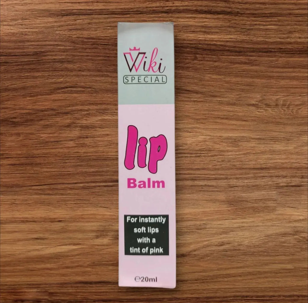 Wiki Lip Balm Natural Pink Lip Repair for Dark, Chapped Lips Wiki Pink Lip Balm for Men & Women
