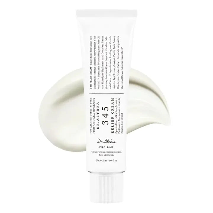 Dr Althea 345 Relief Cream – Gentle Soothing Daily Skincare – 50ML