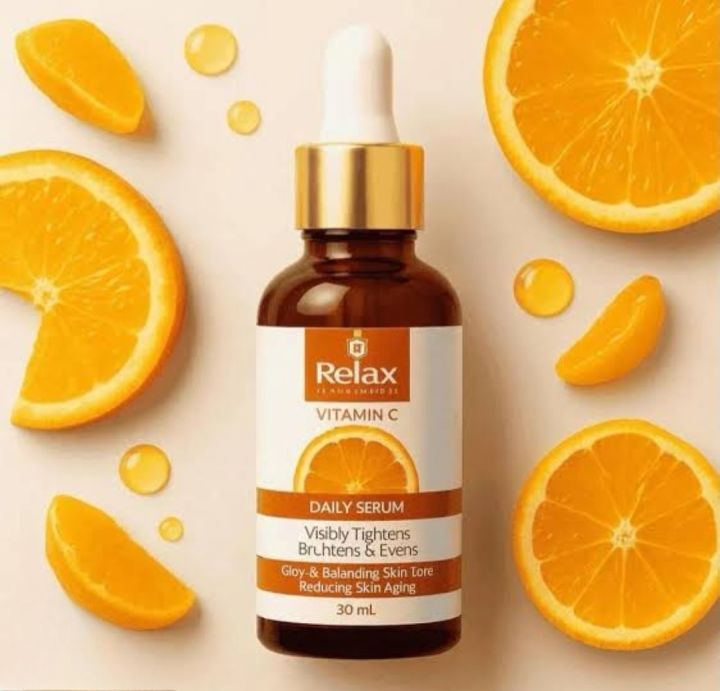 Relax Vitamin C Daily Serum - 30ml Brightening & Anti-Aging Facial Serum
