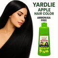 Yardlie Apple Hair Color Shampoo – 2-in-1 Color & Cleanse Formula (400ml Black)