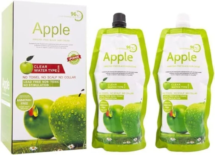 Original Apple Hair Color 96 Natural Black Ammonnia Free