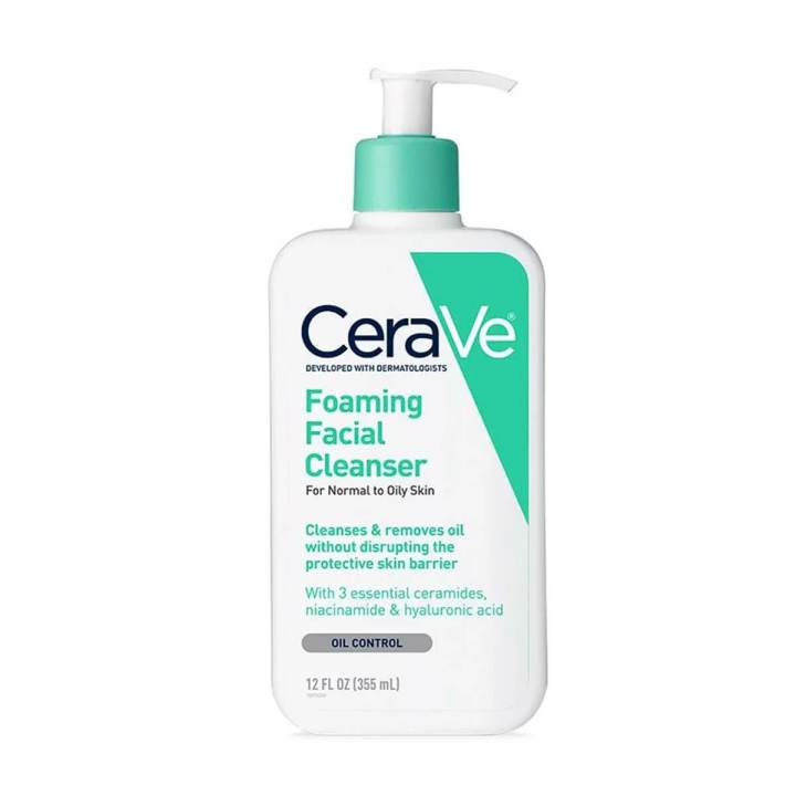 CeraVe Foaming Cleanser for Normal to oily Skin
