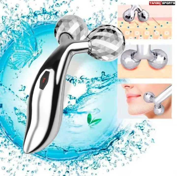 3D Face Massager Roller – Y Shape Facial Contouring Roller for Face Lift, Puffiness Reduction & Skin Tightening