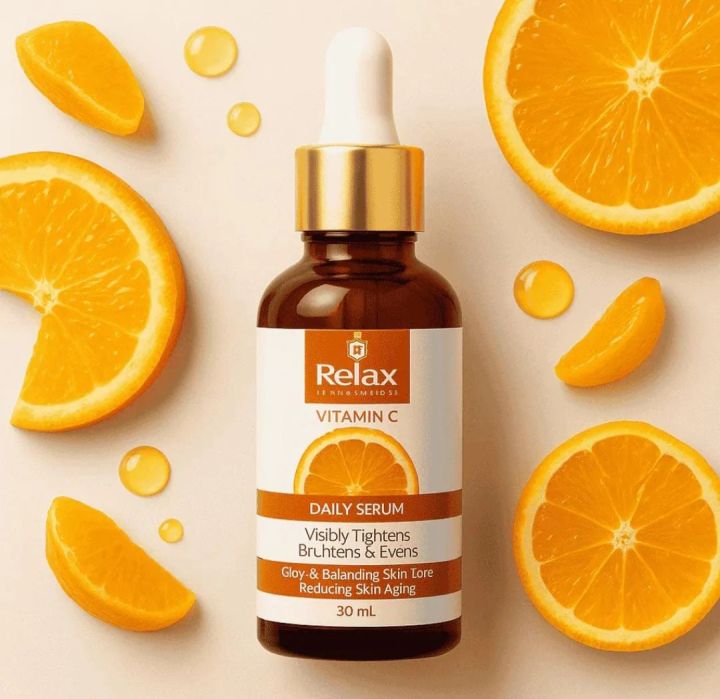 Relax Vitamin C Daily Serum - 30ml Brightening & Anti-Aging Facial Serum
